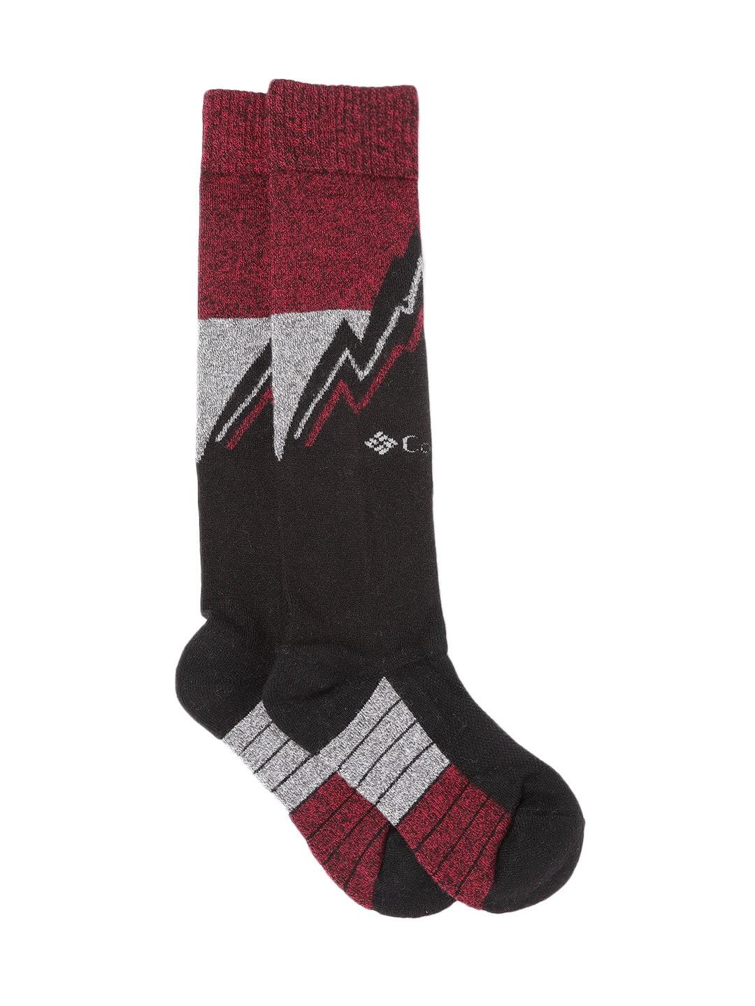Columbia Unisex Black SOCKS UX 1P SKI OTC/MEDIUM 1P  (1 Pair) (Non Returnable) - Image 2
