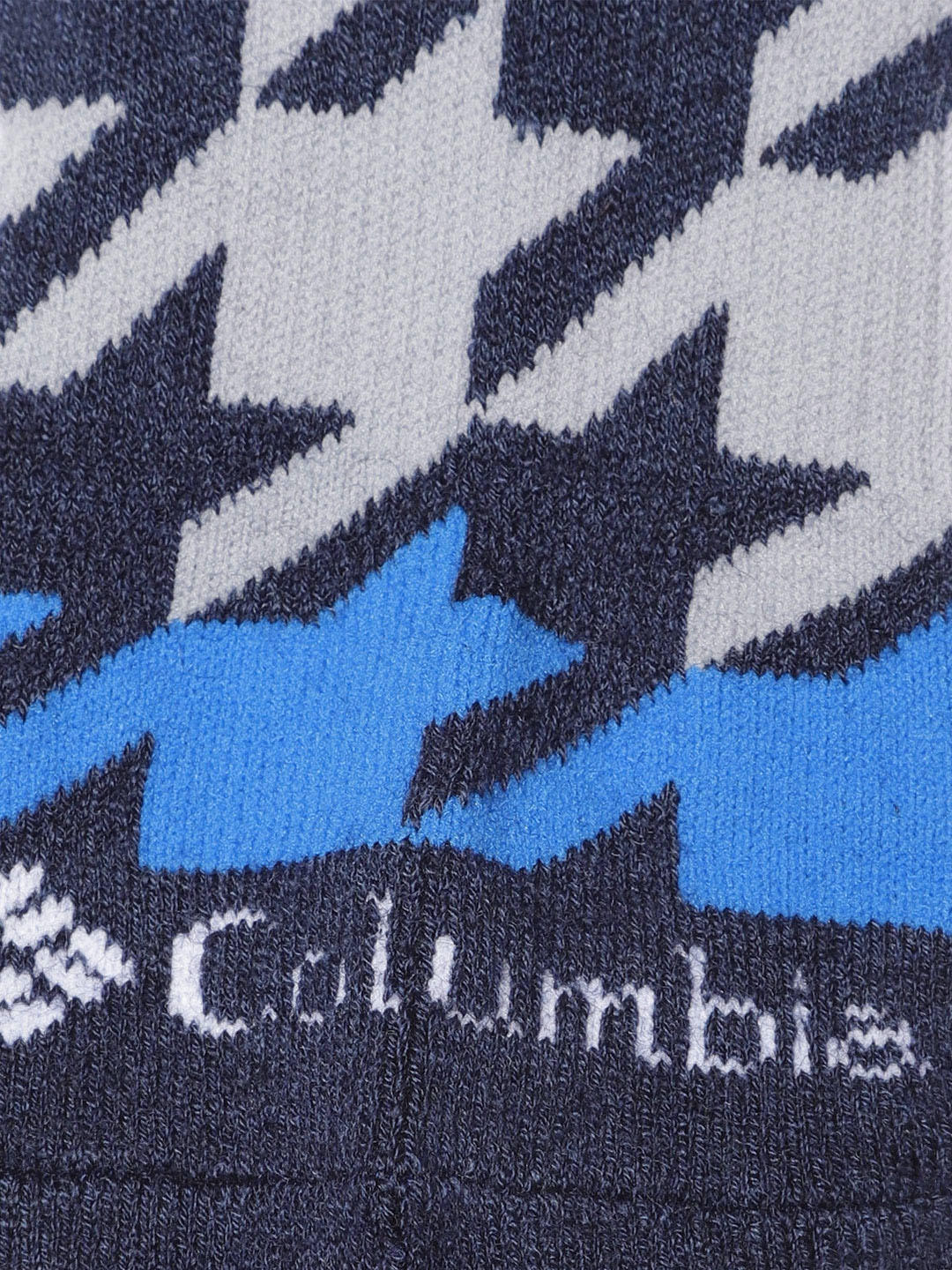 Columbia Unisex Blue SOCKS UX 1P SNWBRD/MED-HNDSTH  (1 Pair) (Non Returnable) - Image 3