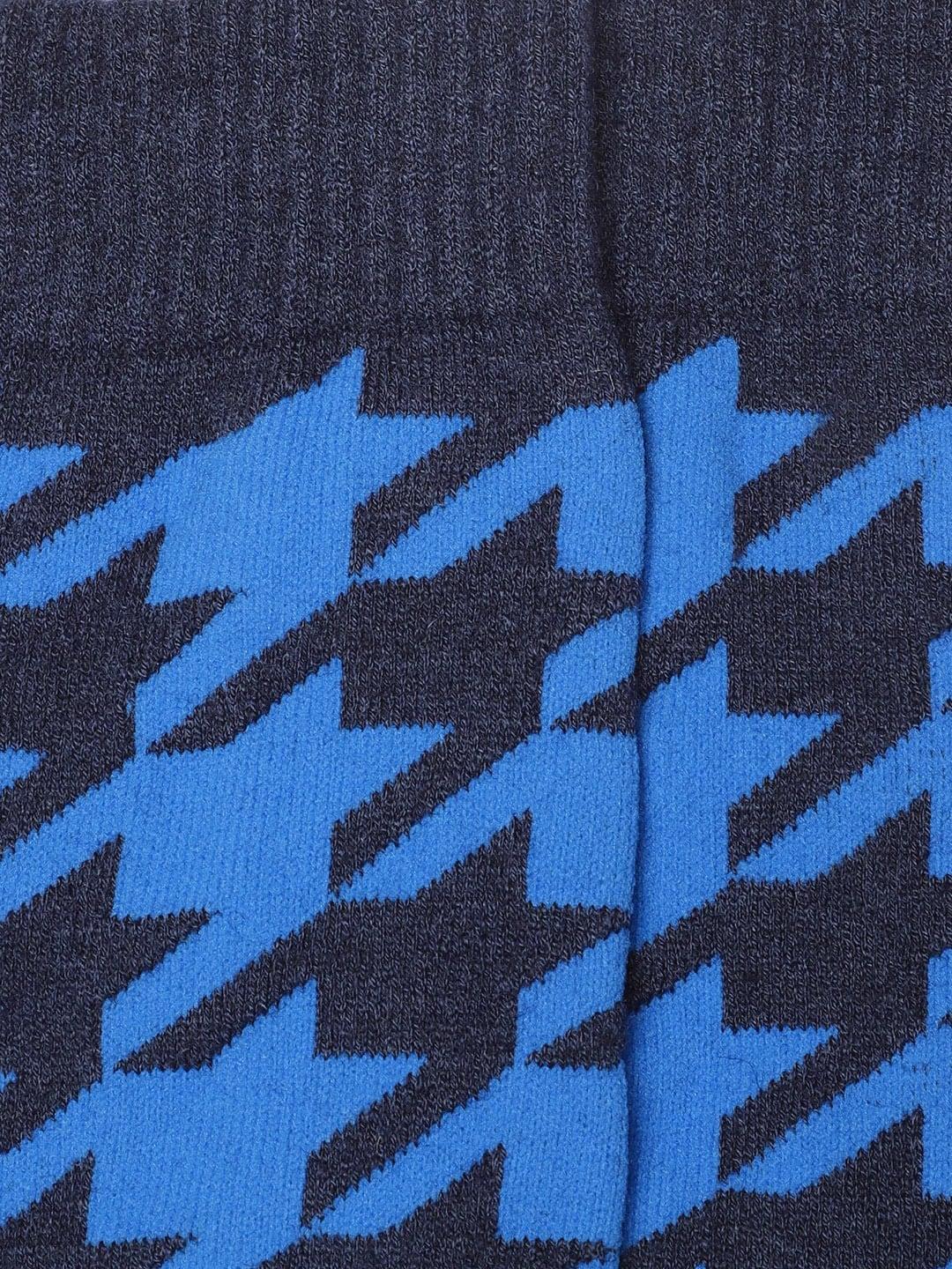 Columbia Unisex Blue SOCKS UX 1P SNWBRD/MED-HNDSTH  (1 Pair) (Non Returnable) - Image 4