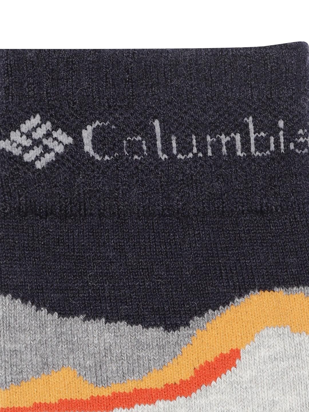 Columbia Unisex Black SOCKS UX 1PR OMNI SKI-MTN-SML  (1 Pair) (Non Returnable) - Image 3
