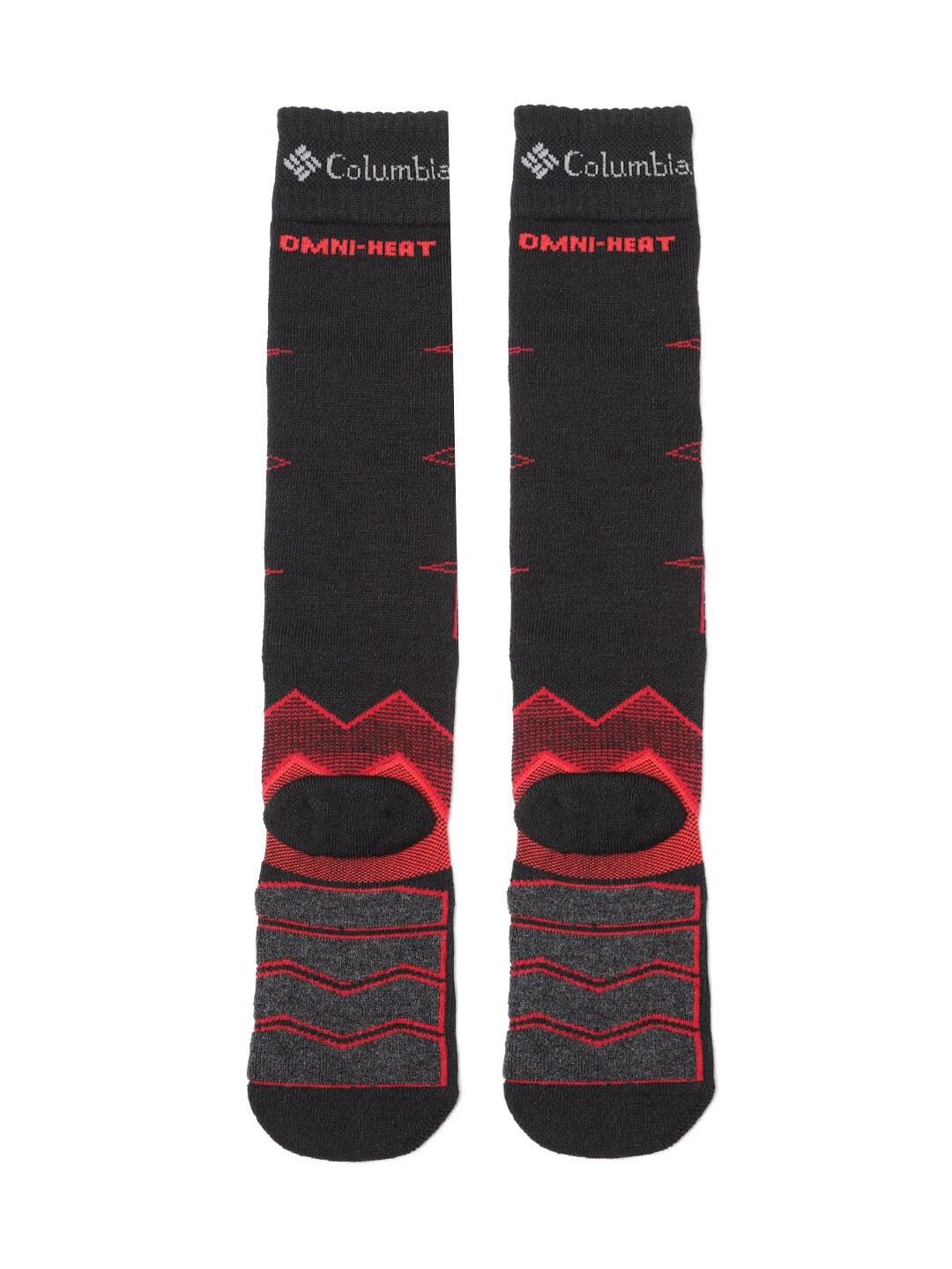 Columbia Unisex Black SOCKS UX 1PR OMNI SKI-OPT-MED  (1 Pair) (Non Returnable) - Image 2