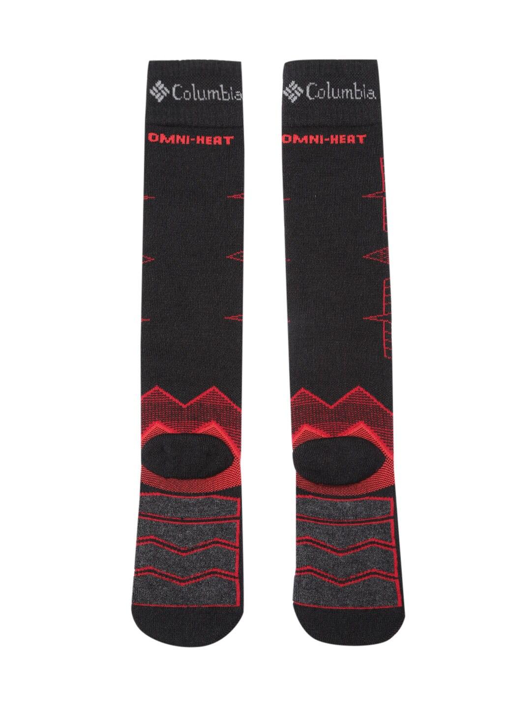 Columbia Unisex Black SOCKS UX 1PR OMNI SKI-OPT-SML (1 Pair) (Non Returnable) - Image 2