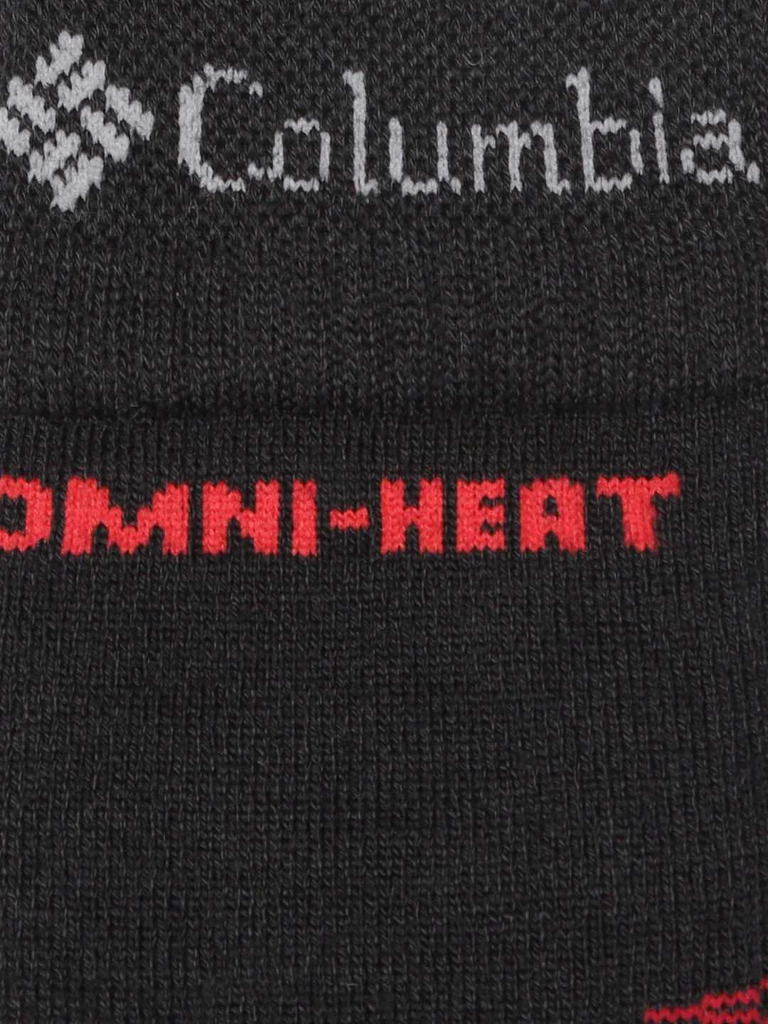 Columbia Unisex Black SOCKS UX 1PR OMNI SKI-OPT-SML (1 Pair) (Non Returnable) - Image 3