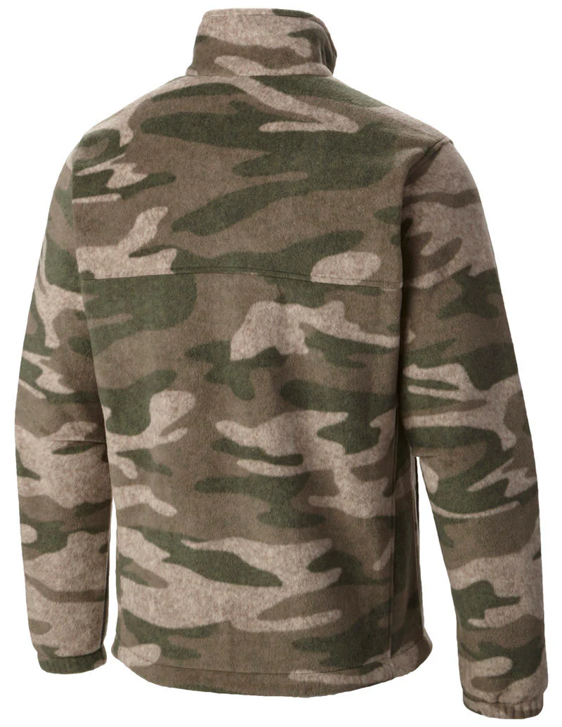 Columbia Men Green Steens Mountain  Printed Jacket - Image 2