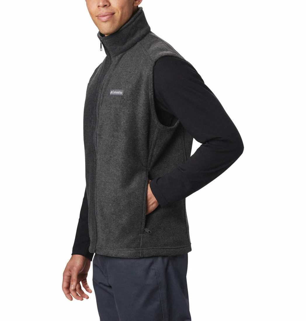 Columbia Men Grey Steens Mountain Vest - Image 5
