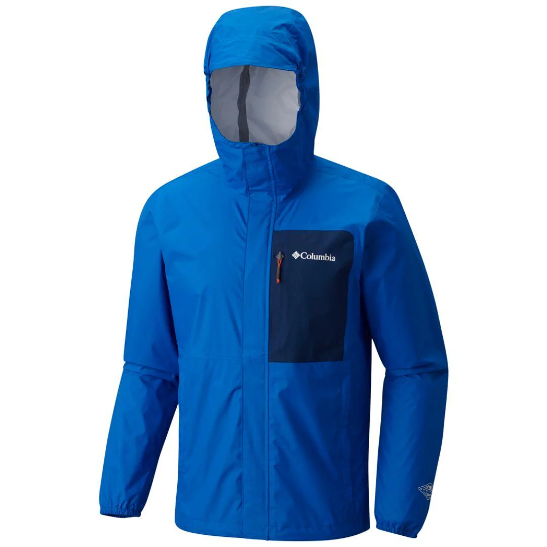 Columbia Men Blue Summit Sleeker Shell Waterproof - Image 2