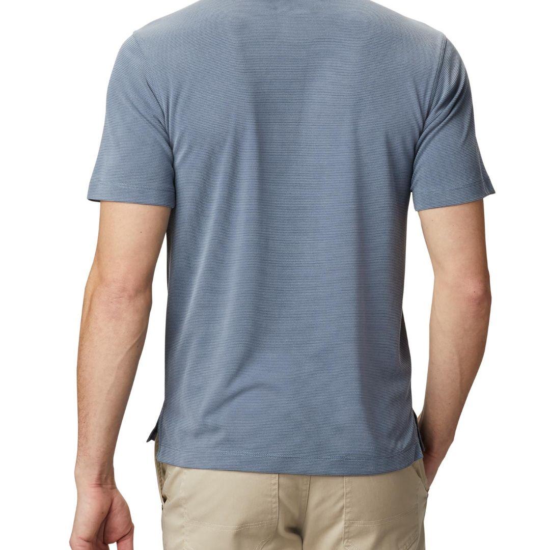 Columbia Men Blue Sun Ridge Polo (Sun Protection) - Image 5