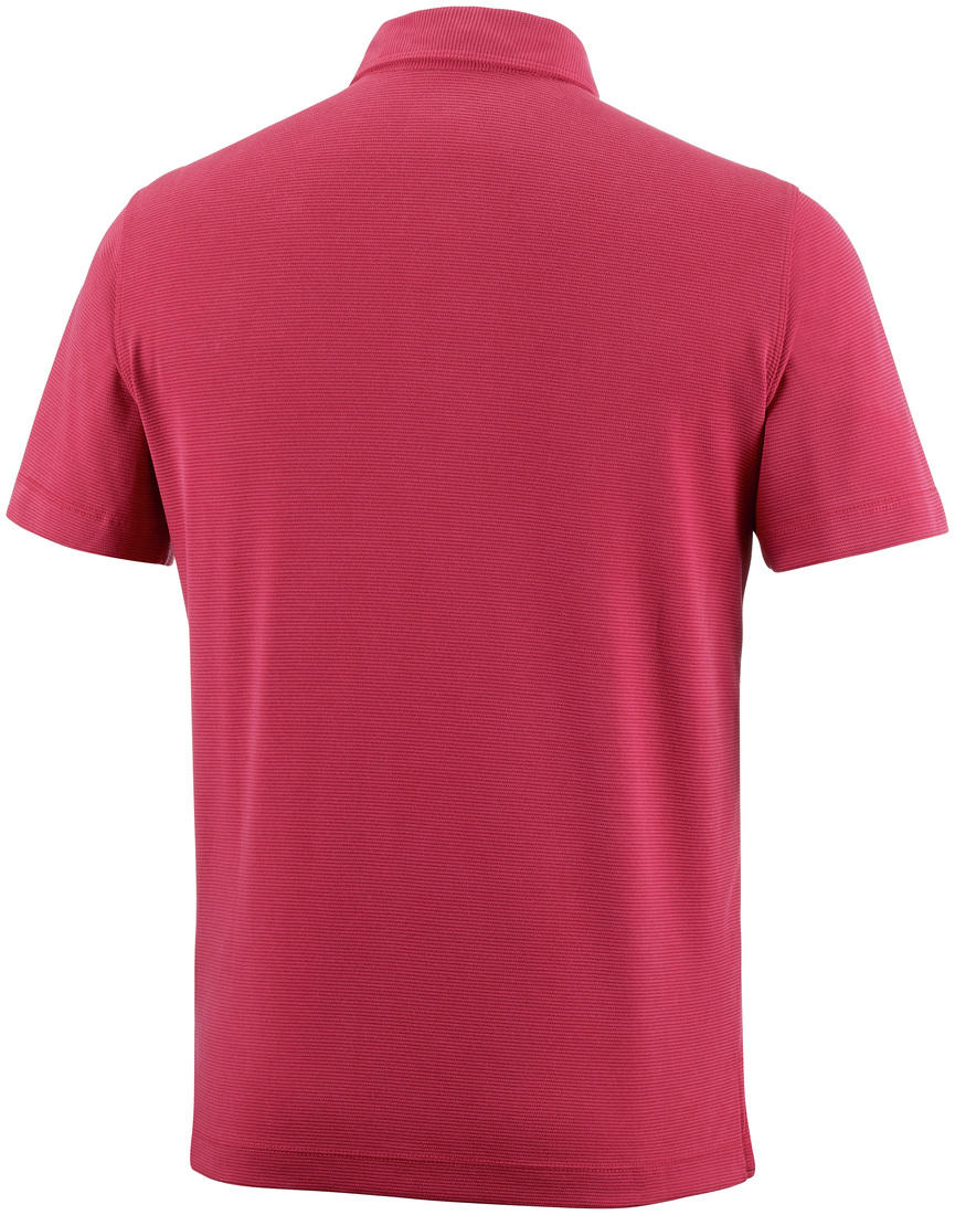 Columbia Men Red Sun Ridge Polo (Sun Protection) - Image 2
