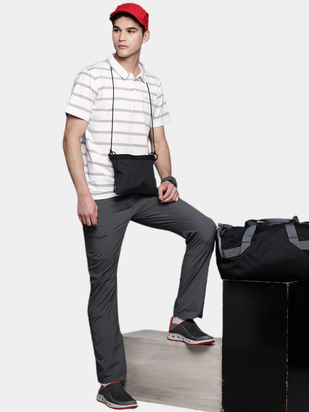 Columbia Men White Sun Trek Polo (Sun Protection) - Image 10