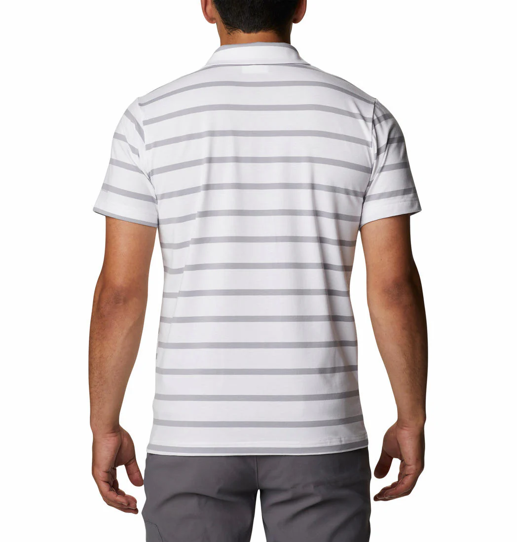 Columbia Men White Sun Trek Polo (Sun Protection) - Image 6