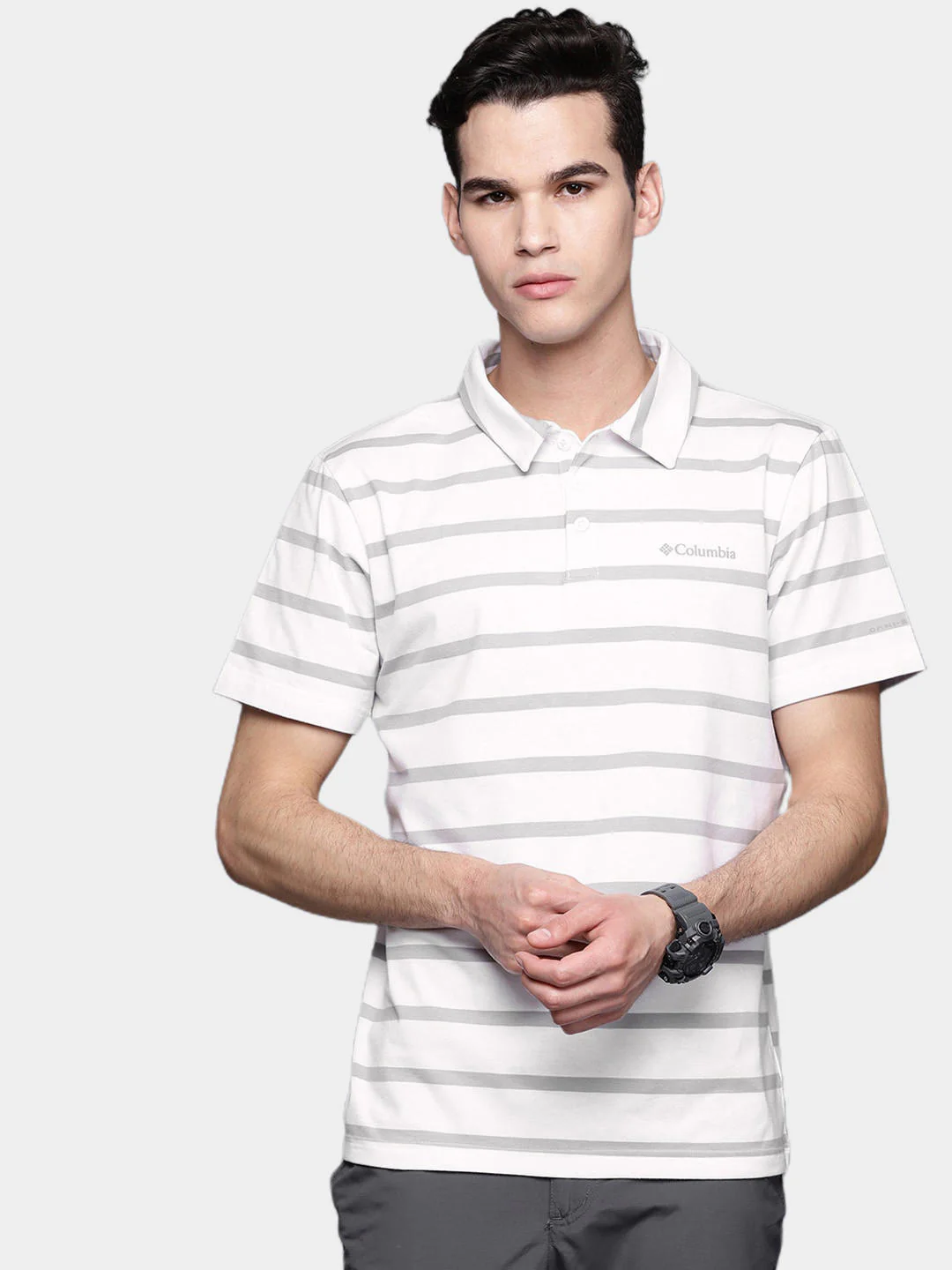 Columbia Men White Sun Trek Polo (Sun Protection) - Image 8