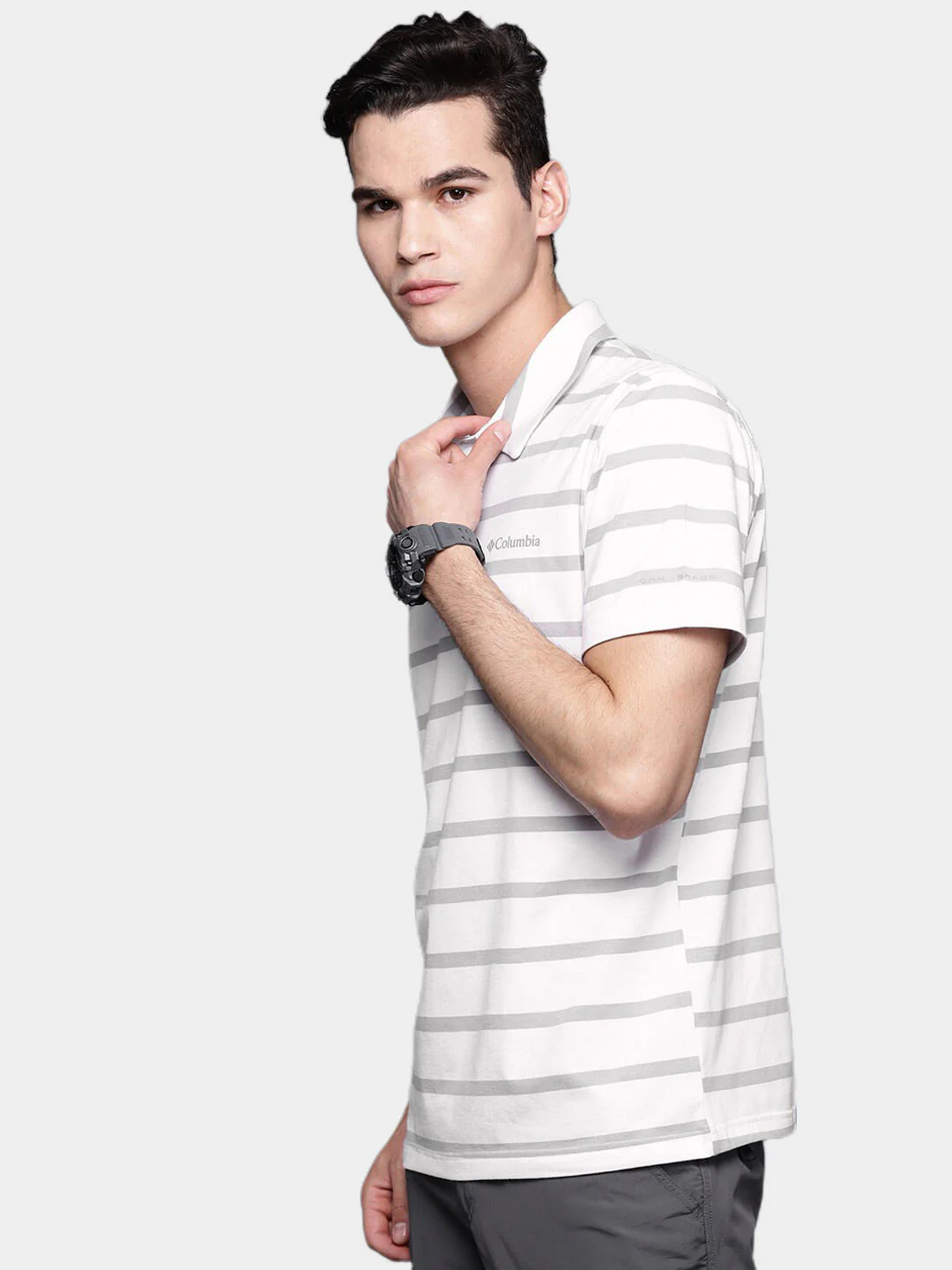 Columbia Men White Sun Trek Polo (Sun Protection) - Image 9