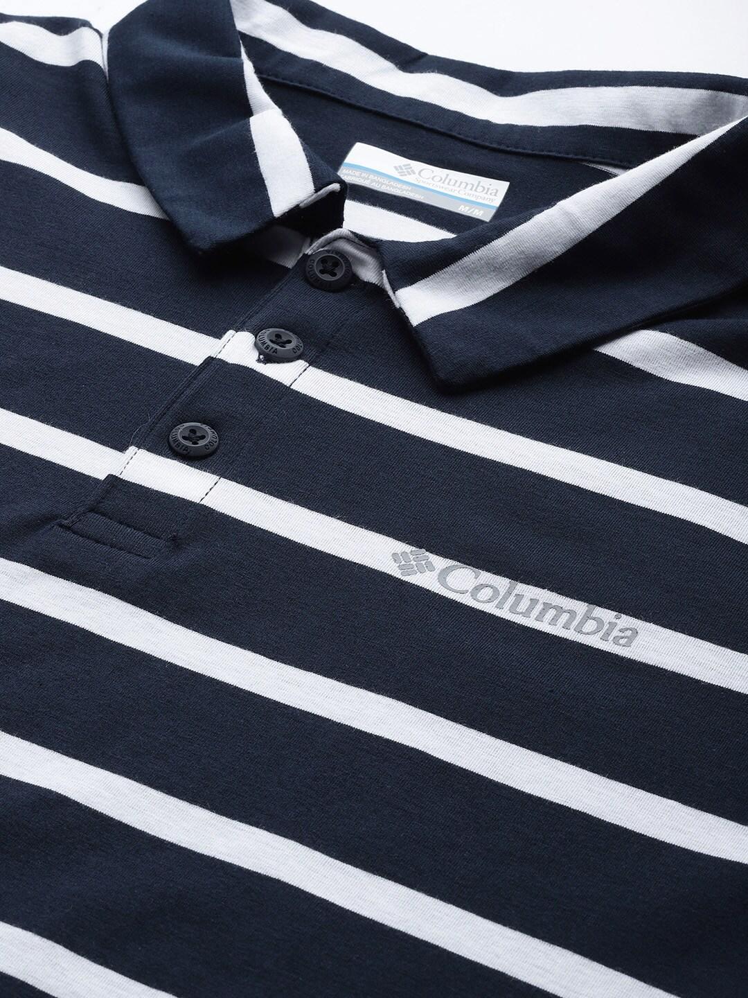 Columbia Men Blue Sun Trek Polo (Sun Protection) - Image 7