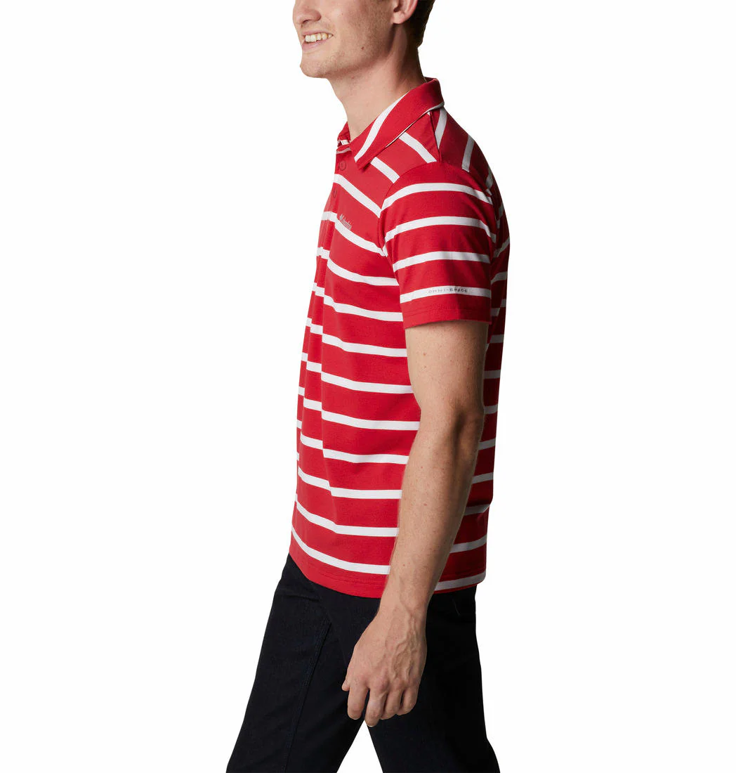 Columbia Men Red Sun Trek Polo (Sun Protection) - Image 2