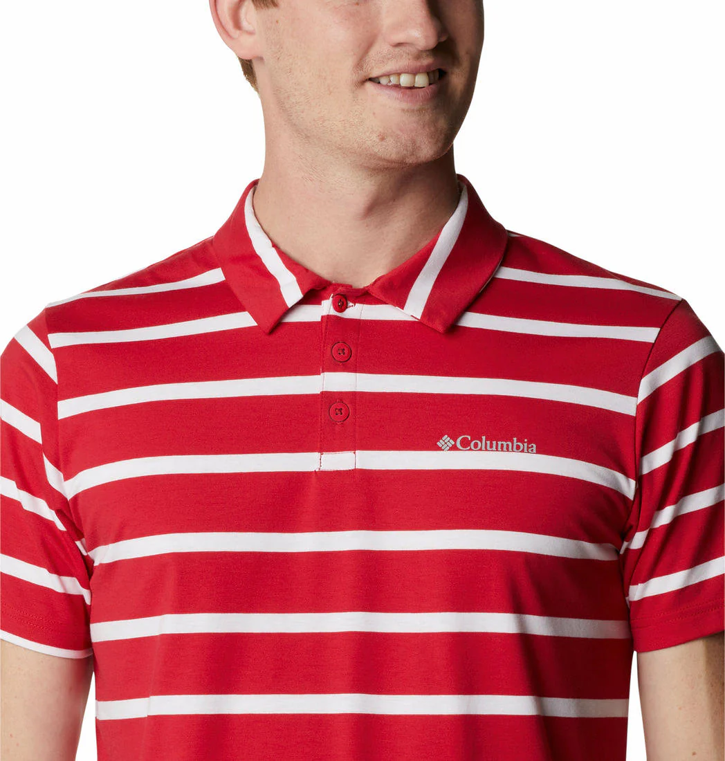 Columbia Men Red Sun Trek Polo (Sun Protection) - Image 4
