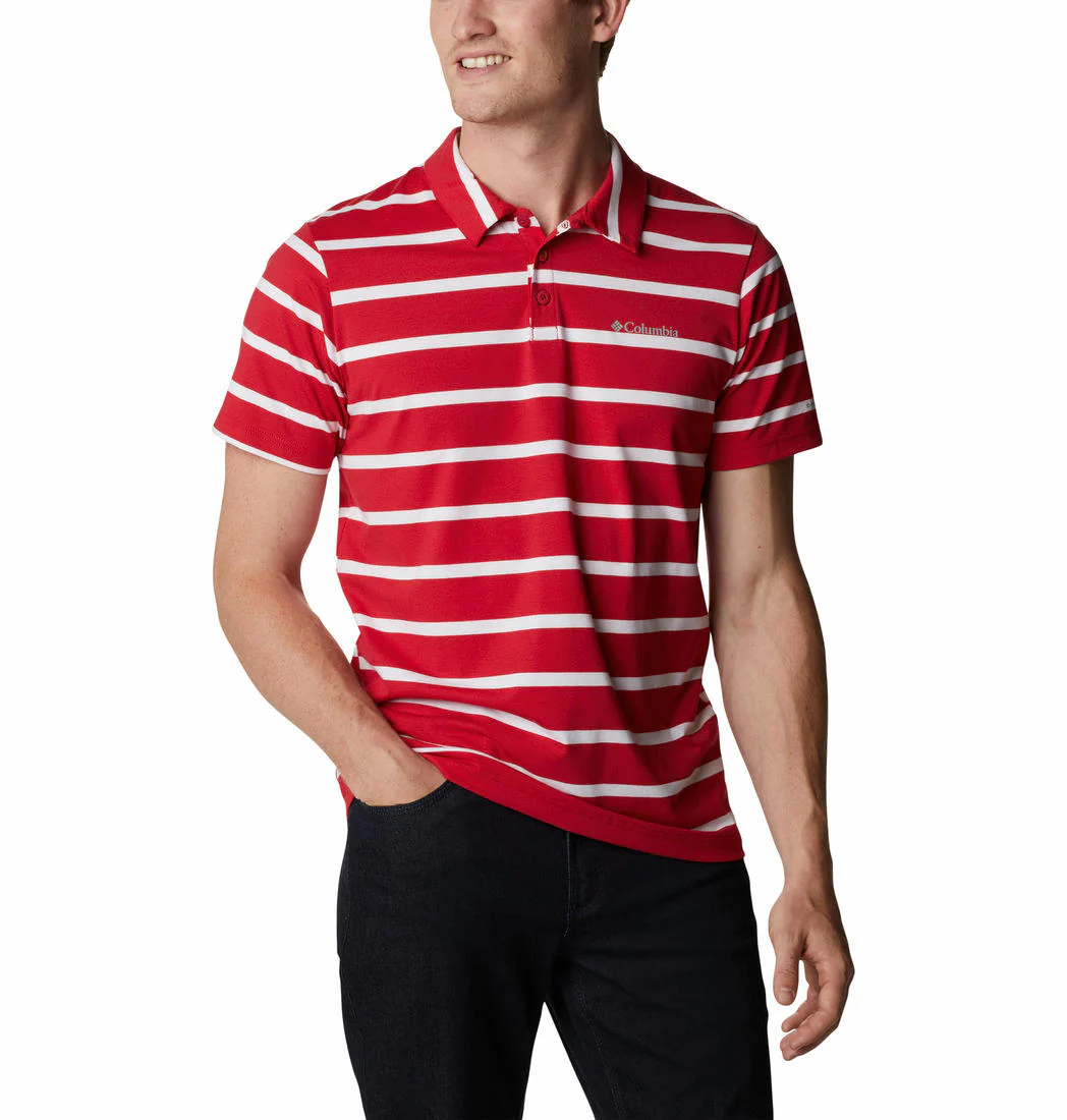 Columbia Men Red Sun Trek Polo (Sun Protection) - Image 5