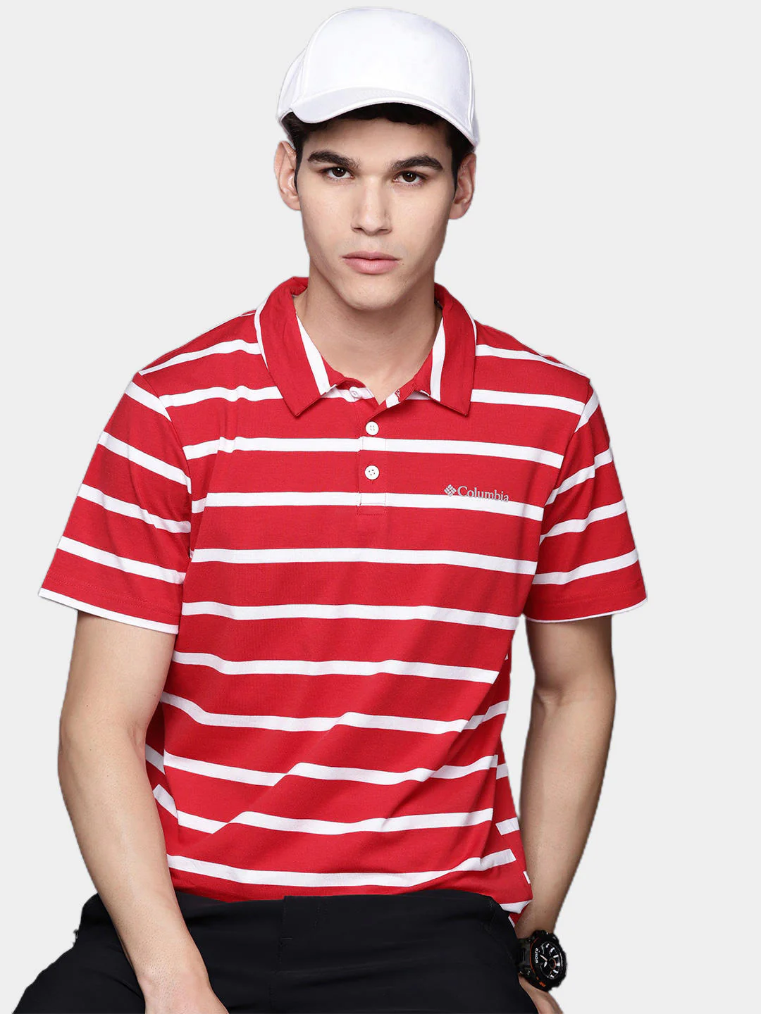Columbia Men Red Sun Trek Polo (Sun Protection) - Image 8