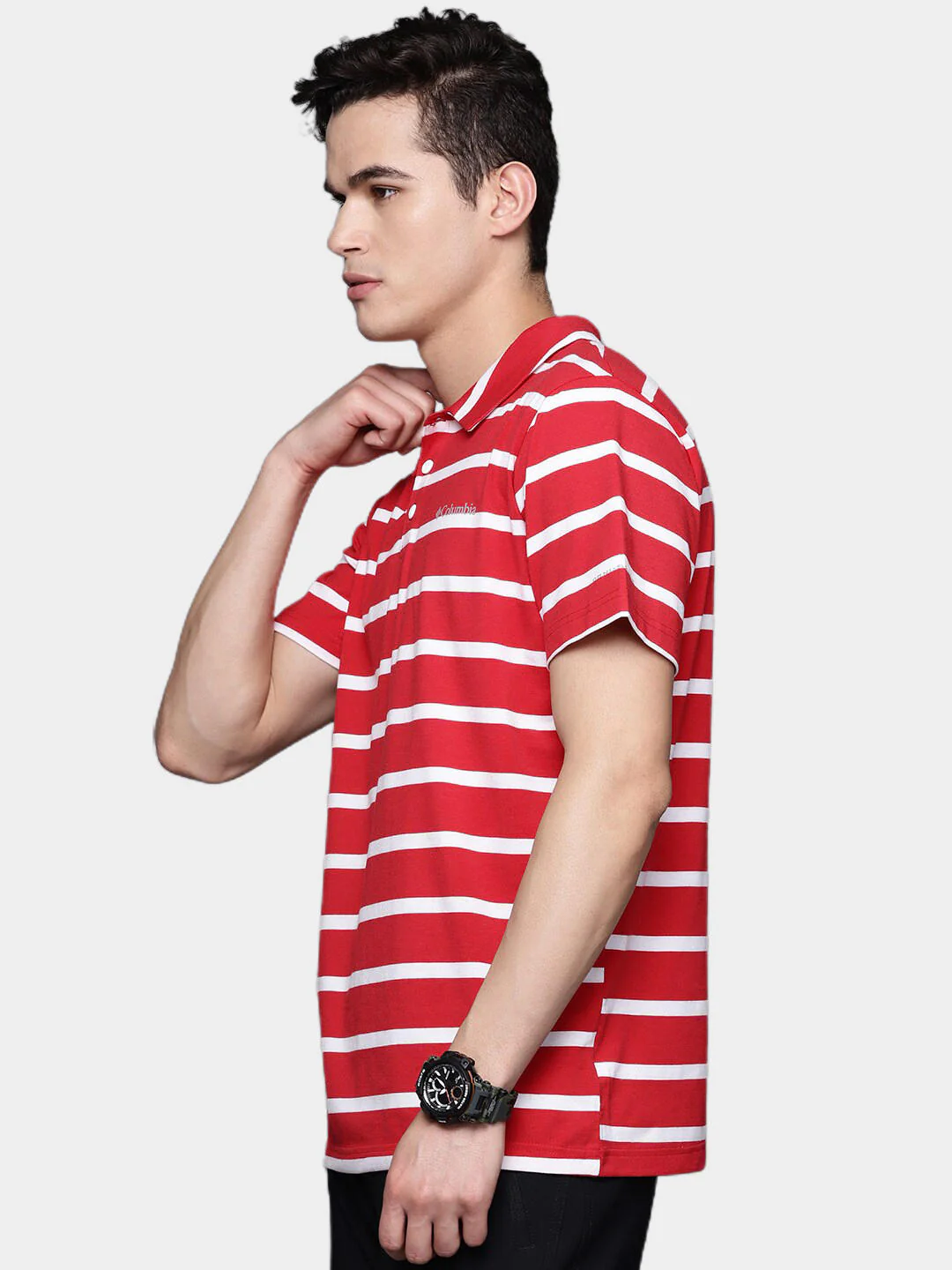 Columbia Men Red Sun Trek Polo (Sun Protection) - Image 9