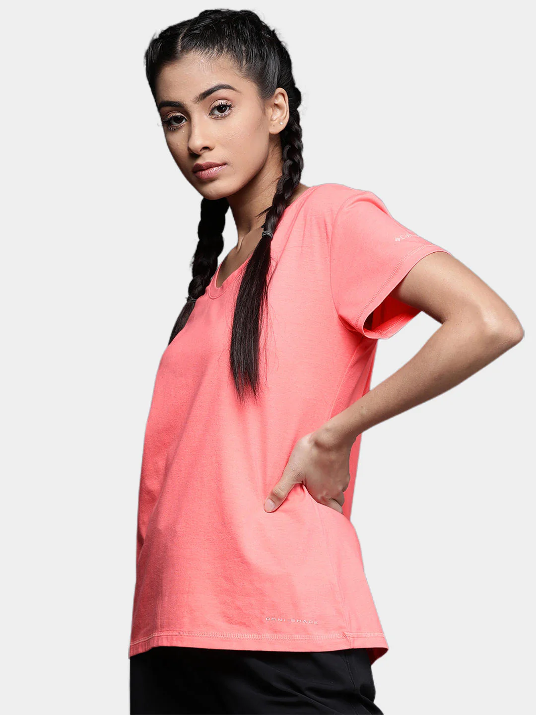 Columbia Women Red Sun Trek SS Tee - Image 10