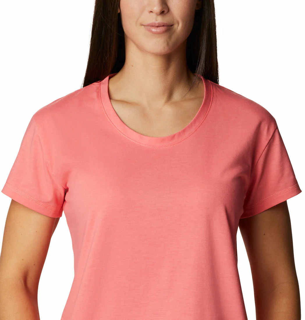 Columbia Women Red Sun Trek SS Tee - Image 2