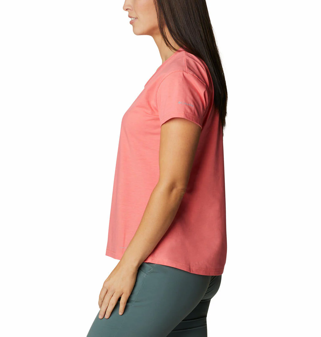 Columbia Women Red Sun Trek SS Tee - Image 5