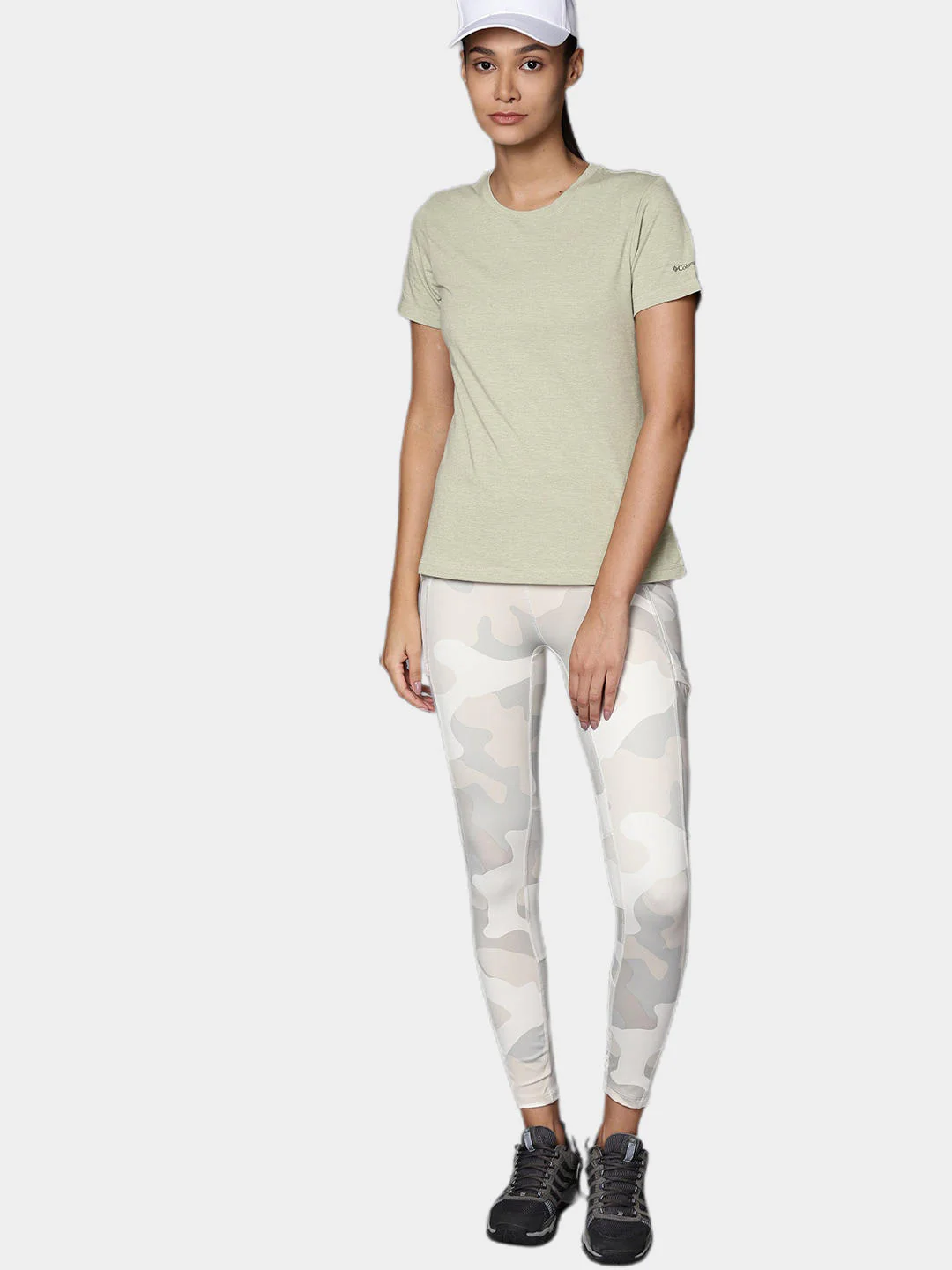 Columbia Women Green Sun Trek SS Tee (Sun Protection) - Image 11