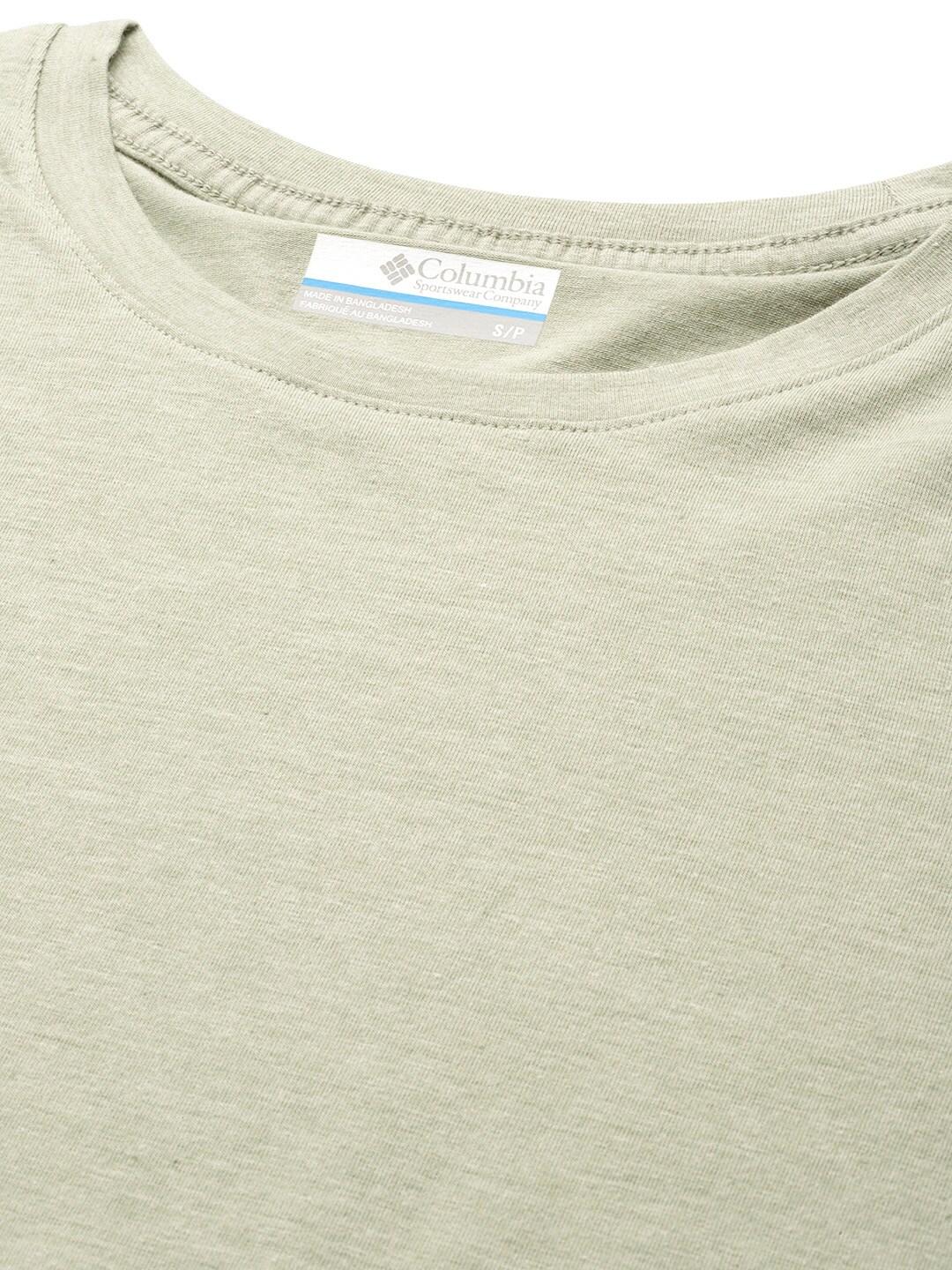 Columbia Women Green Sun Trek SS Tee (Sun Protection) - Image 7