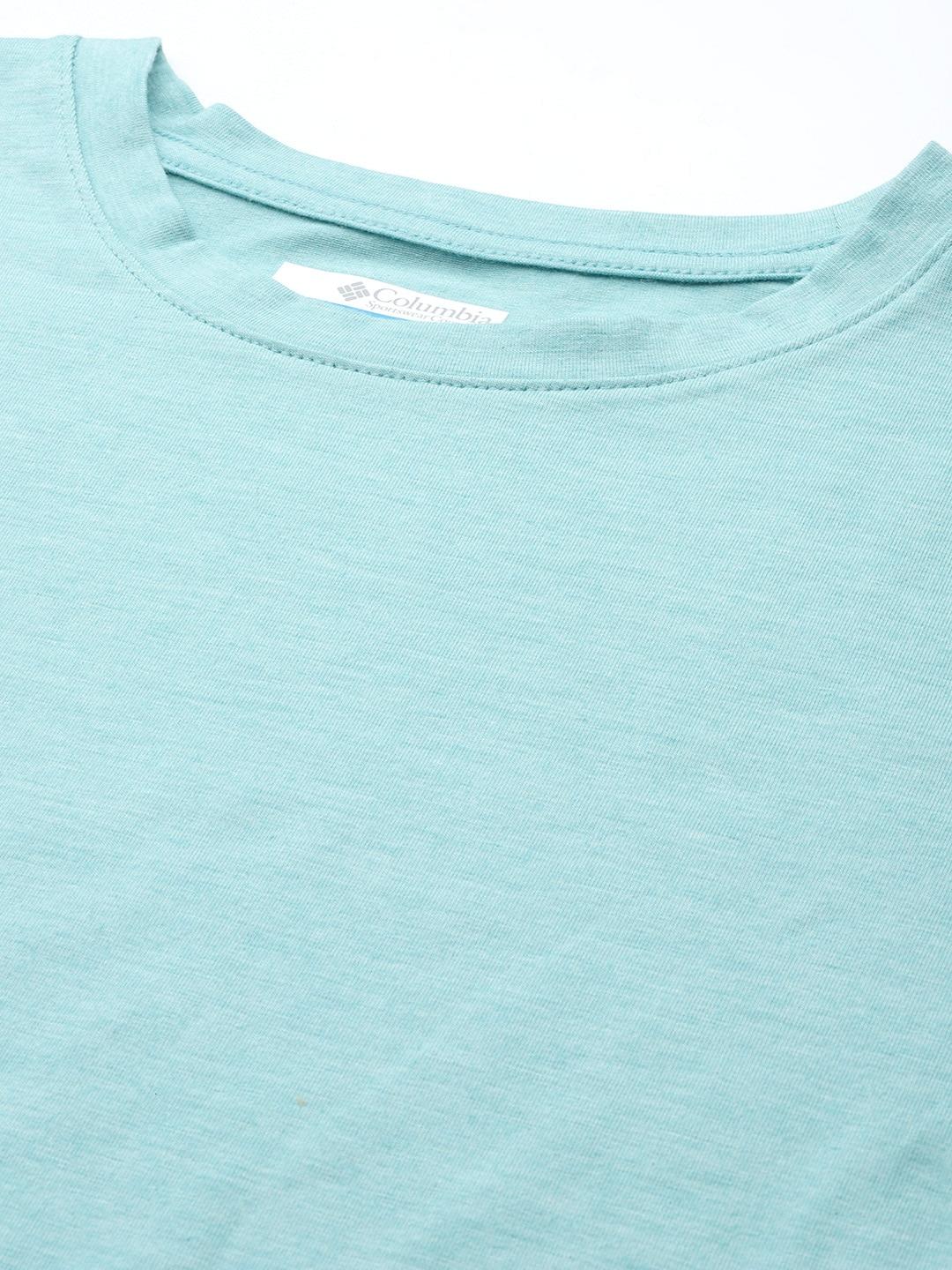 Columbia Women Blue Sun Trek SS Tee (Sun Protection) - Image 7