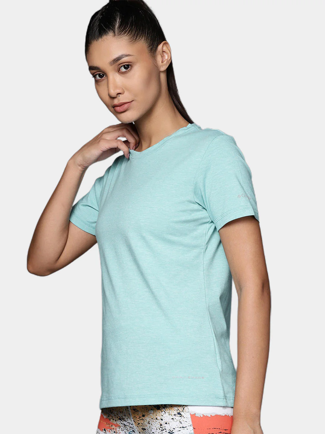 Columbia Women Blue Sun Trek SS Tee (Sun Protection) - Image 9