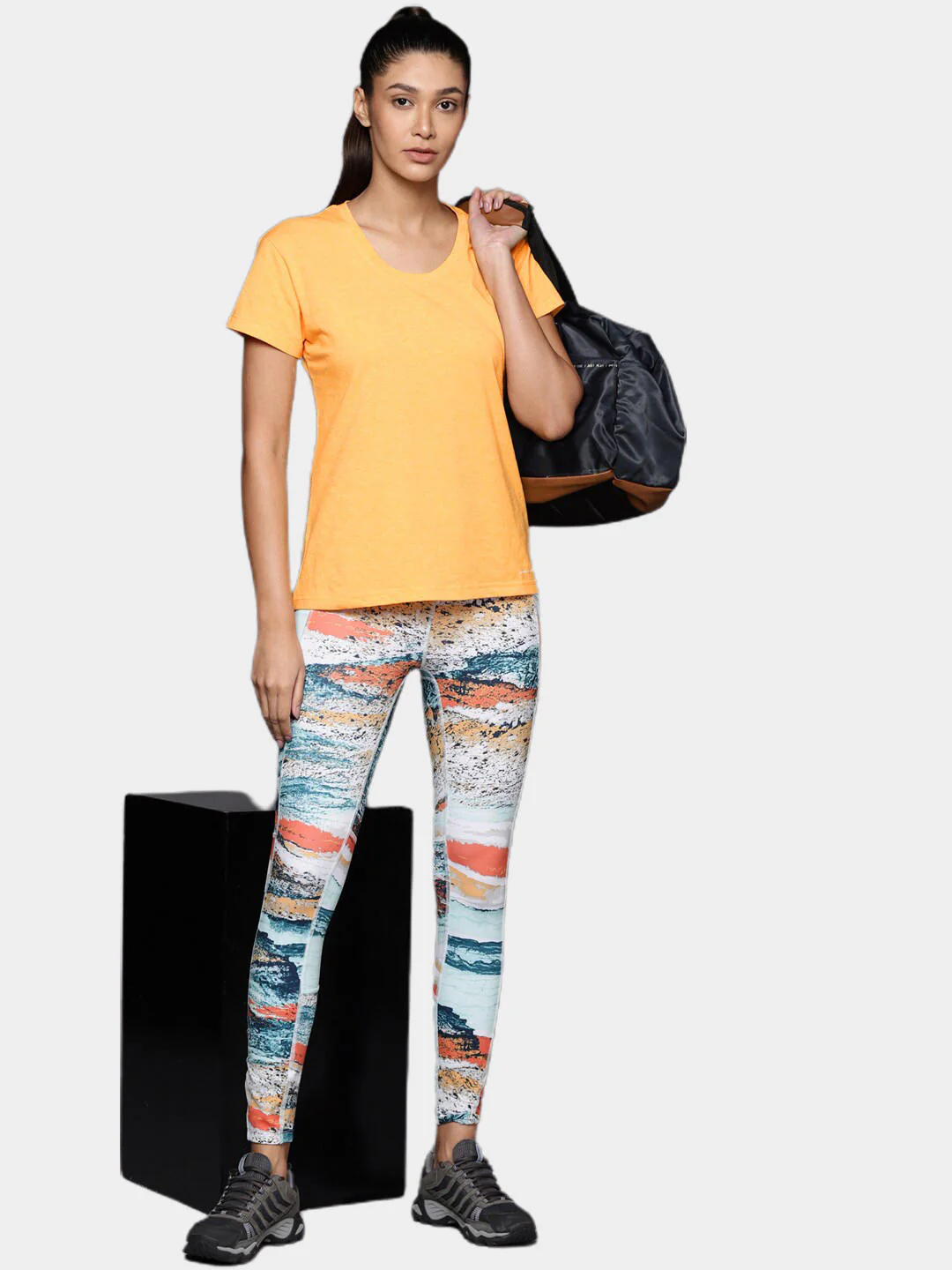 Columbia Women Yellow Sun Trek SS Tee (Sun Protection) - Image 10