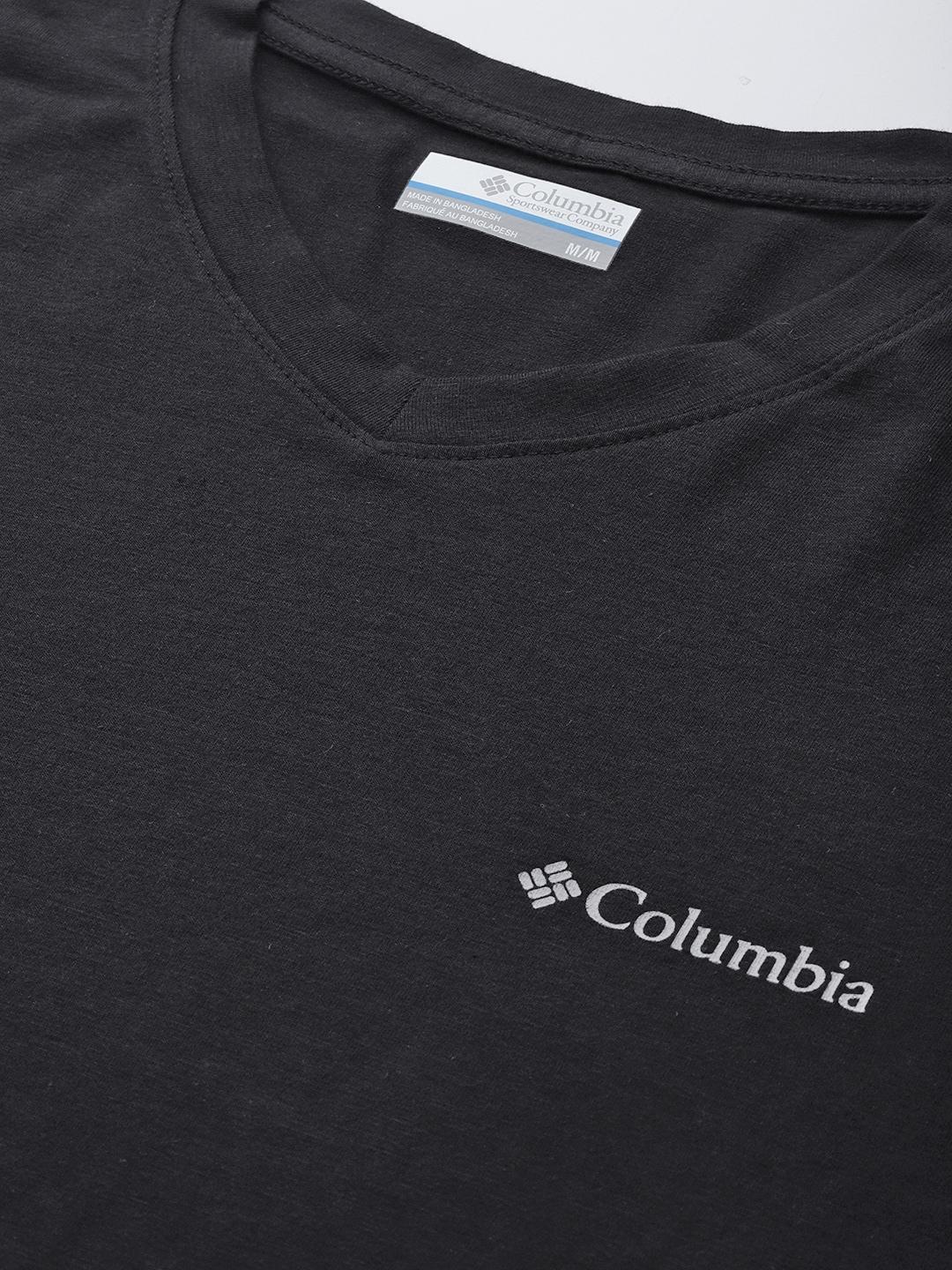 Columbia Men Black Sun Trek V-Neck Short Sleeve (Sun Protection) - Image 7