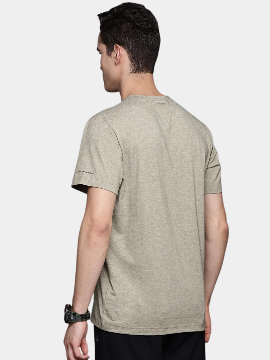 Columbia Men Green Sun Trek V-Neck Short Sleeve (Sun Protection) - Image 11