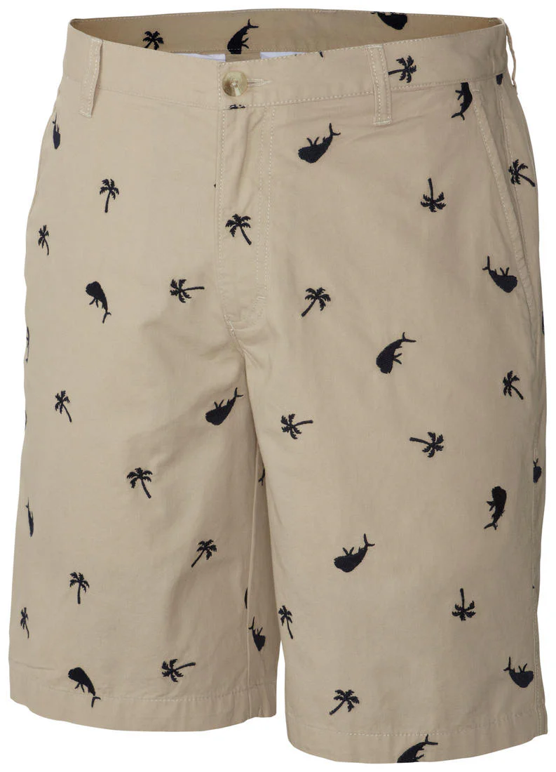 Columbia Men Beige Super Bonehead Short