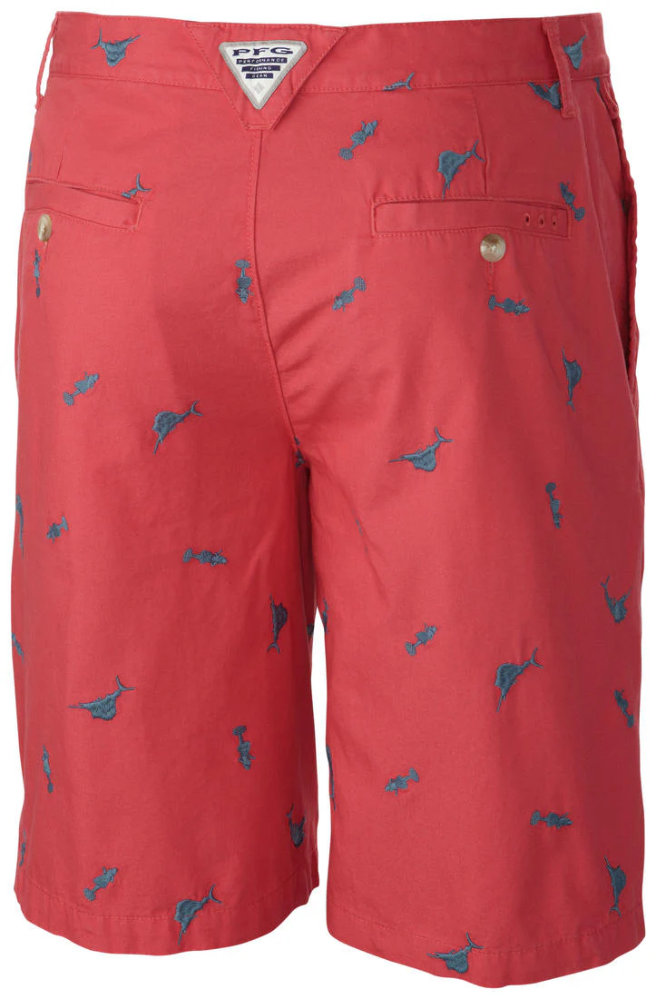 Columbia Men Red Super Bonehead Short - Image 2