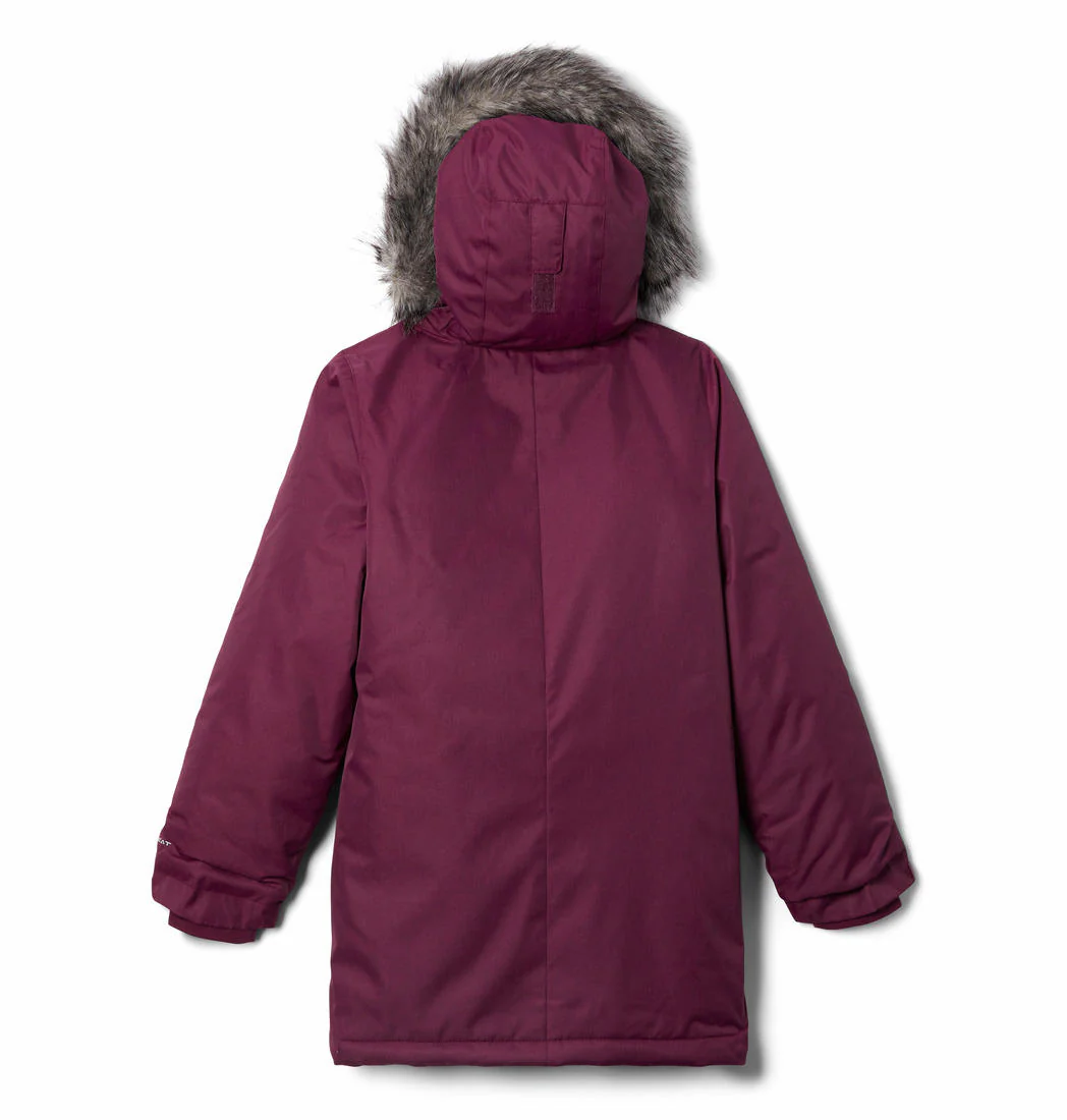 Columbia Kids Girls Purple Suttle Mountain Long Insulated Jacket - Image 4