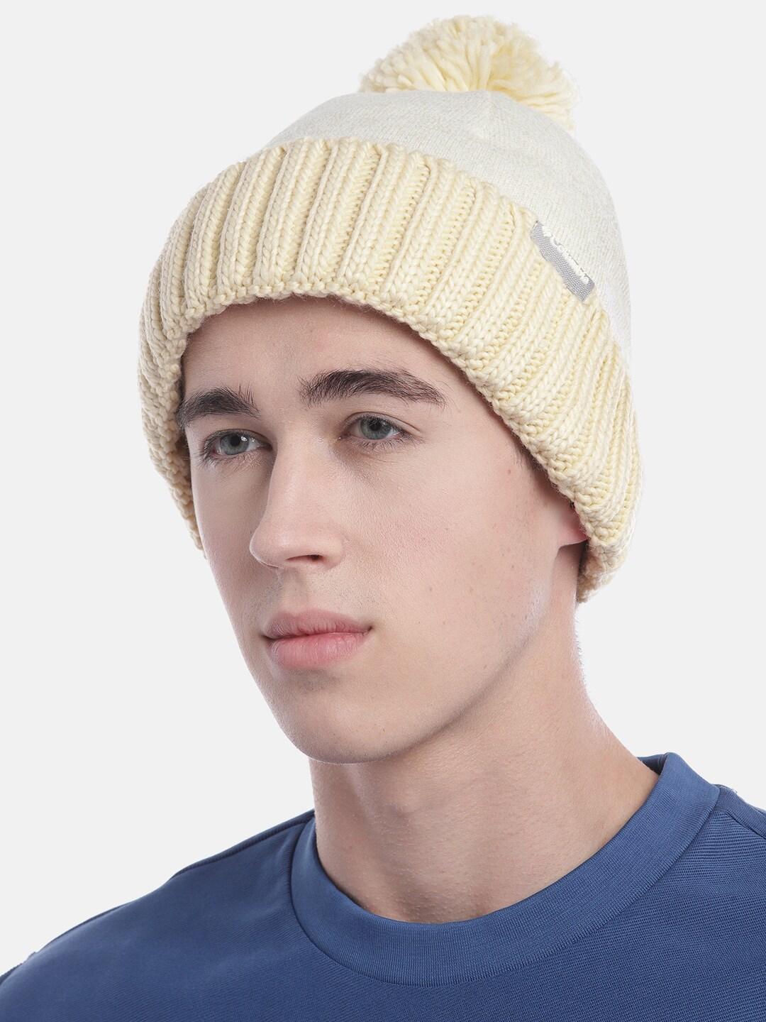 Columbia Unisex White Sweater Weather Pom Beanie - Image 4