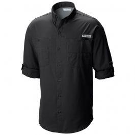Columbia Men Black Tamiami II LS Shirt (Sun Protection) - Image 2