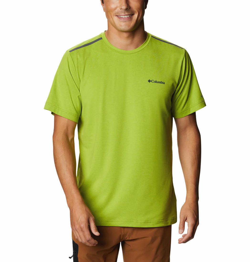 Columbia Men Green Tech Trail Crew Neck (Sun Protection) - Image 4