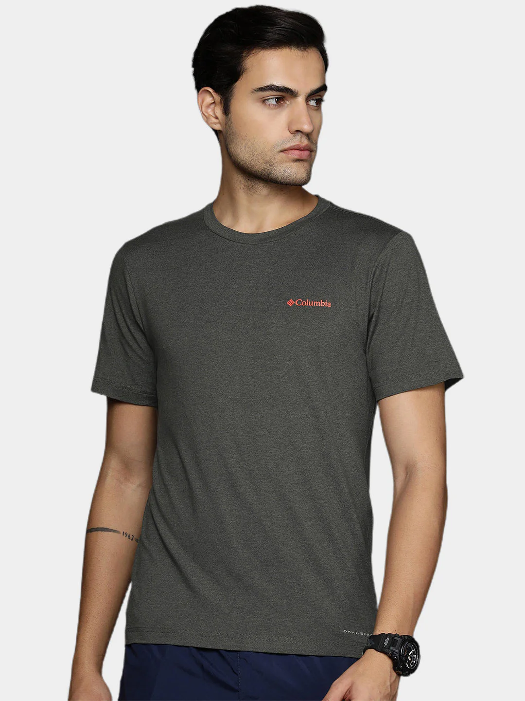 Columbia Men Black Tech Trail Graphic Tee (Sun Protection) - Image 9
