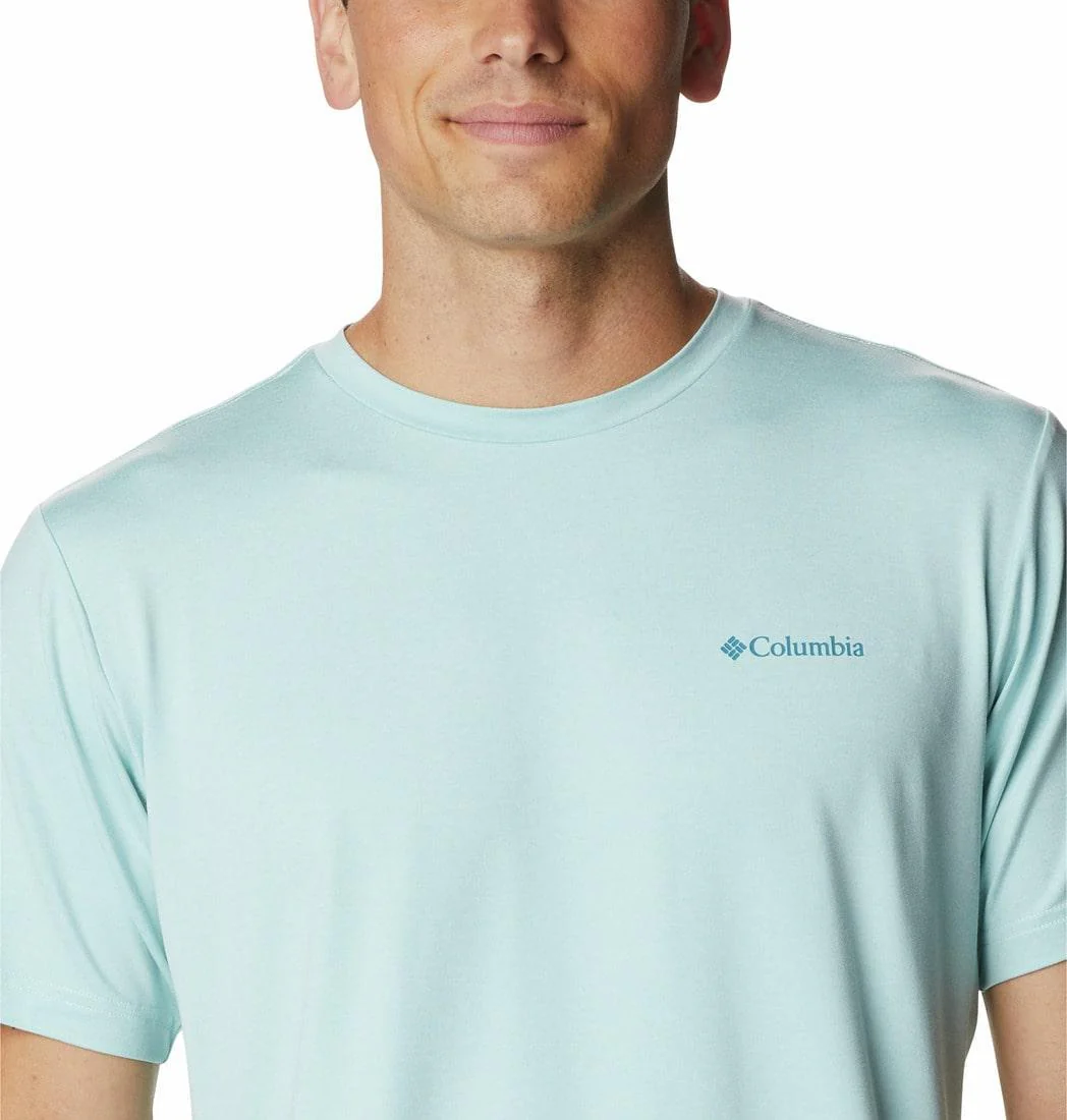 Columbia Men Green Tech Trail Graphic Tee (Sun Protection) - Image 5