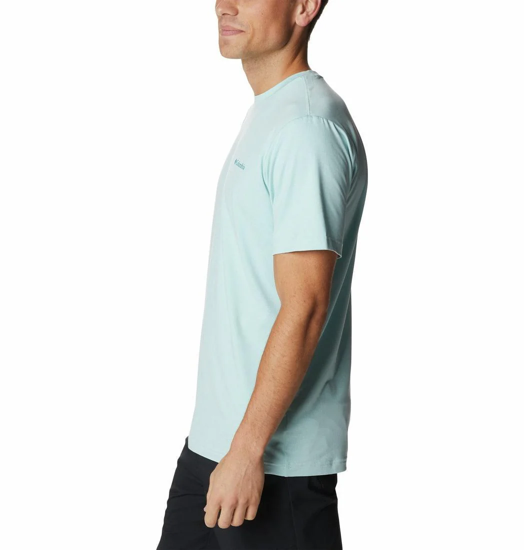 Columbia Men Green Tech Trail Graphic Tee (Sun Protection) - Image 6
