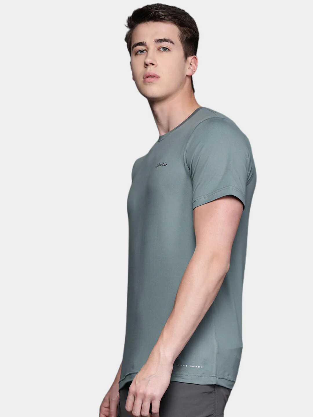Columbia Men Green Tech Trail Graphic Tee (Sun Protection) - Image 9