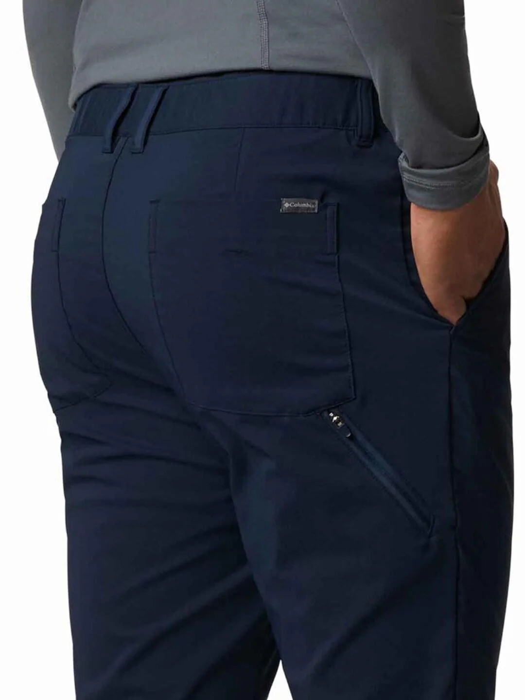 Columbia Men Blue Tech Trail Hiker Pant (Sun Protection) - Image 5
