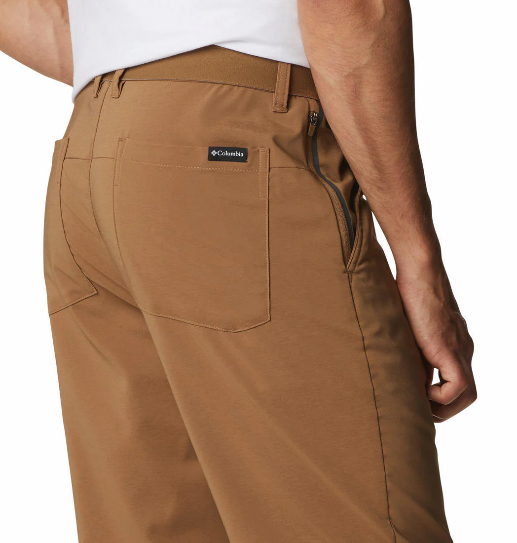 Columbia Men Brown Tech Trail II Pant (Sun Protection) - Image 4