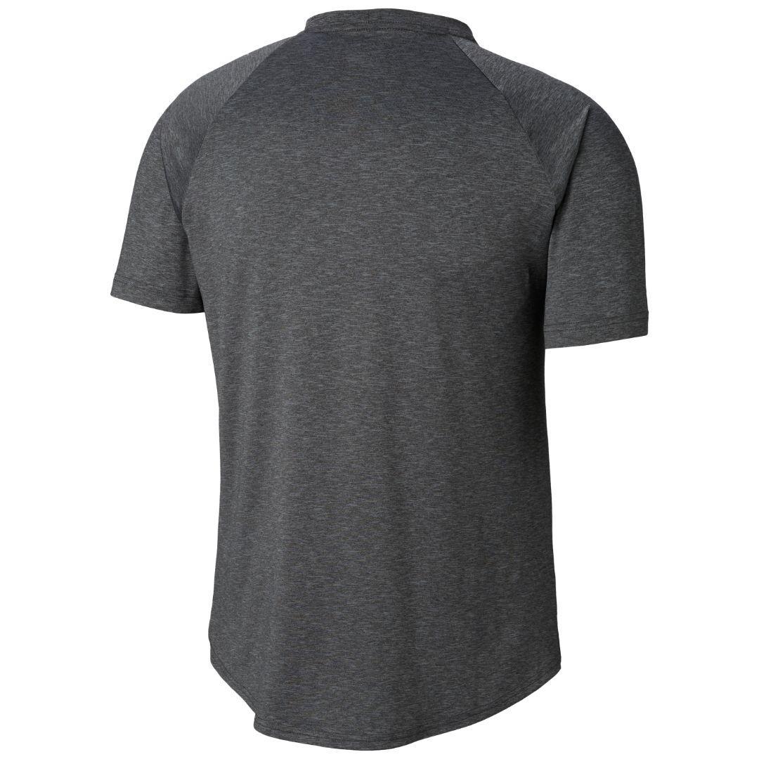 Columbia Men Black Tech Trail II Short Sleeve Crew (Sun Protection) - Image 2