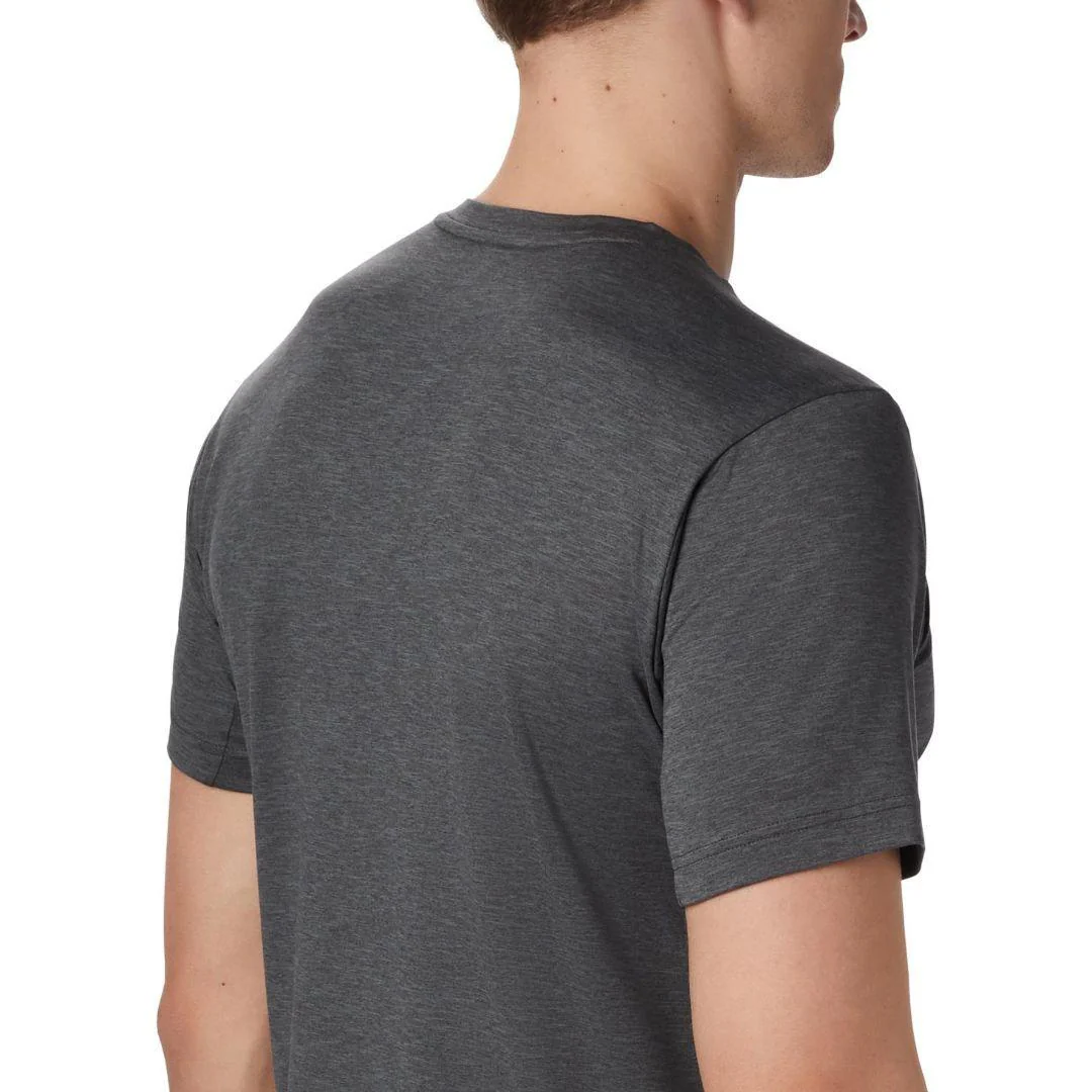 Columbia Men Black Tech Trail II V Neck (Sun Protection) - Image 2