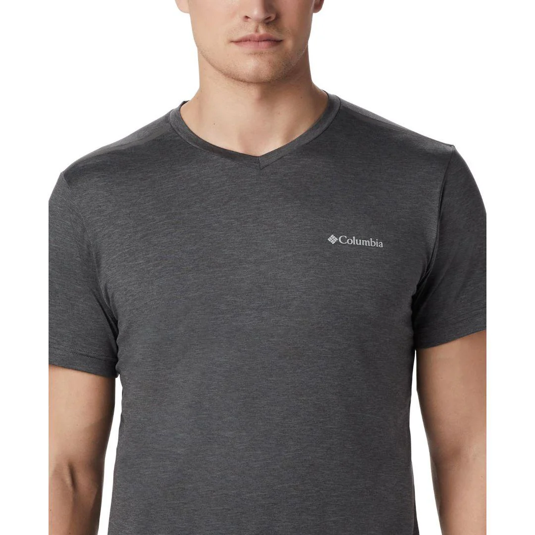 Columbia Men Black Tech Trail II V Neck (Sun Protection) - Image 4