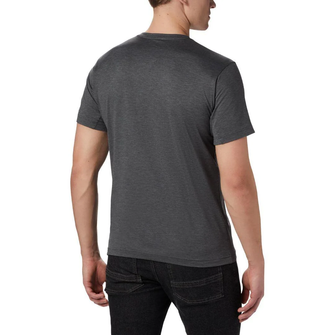 Columbia Men Black Tech Trail II V Neck (Sun Protection) - Image 6