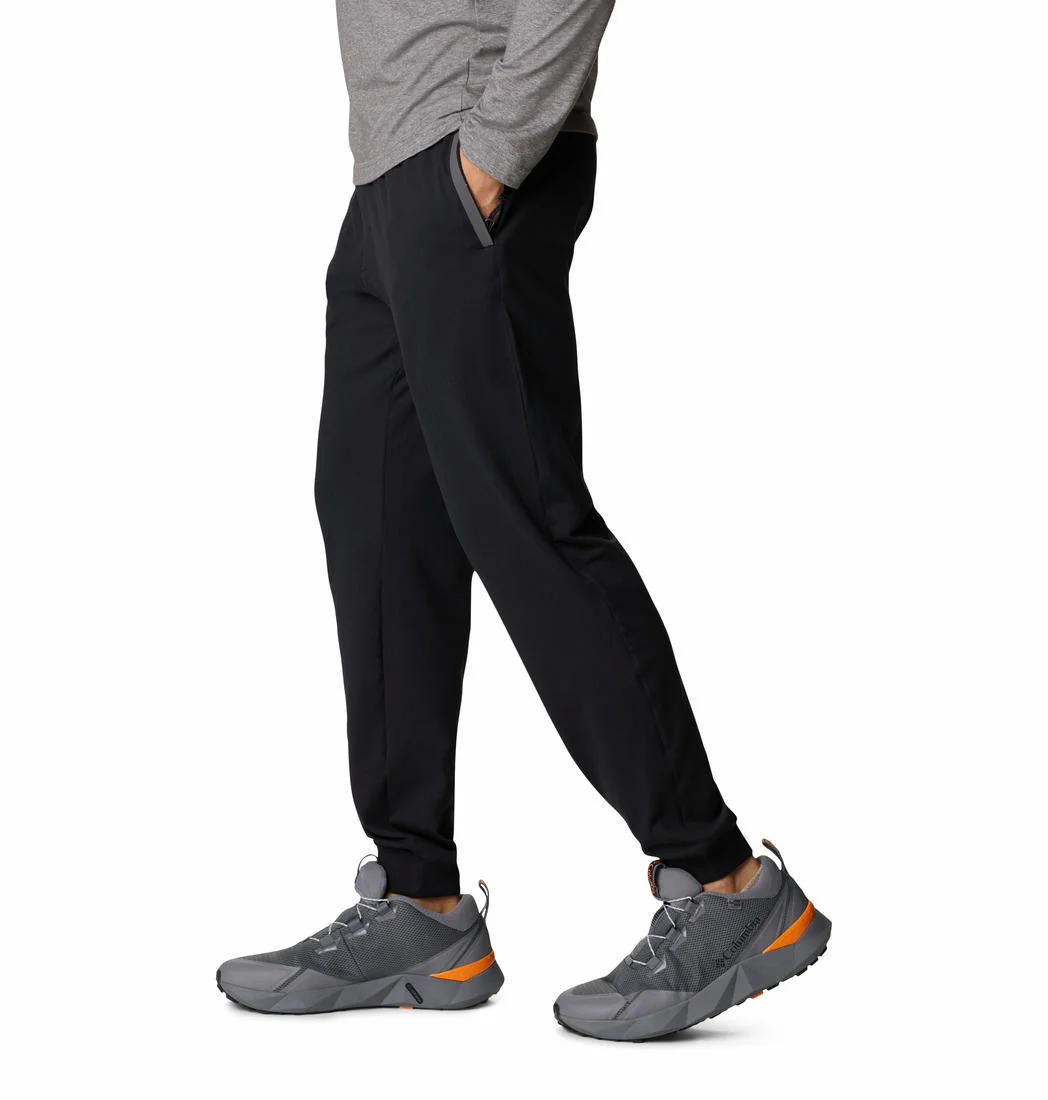 Columbia Men Black Tech Trail Knit Jogger - Image 2