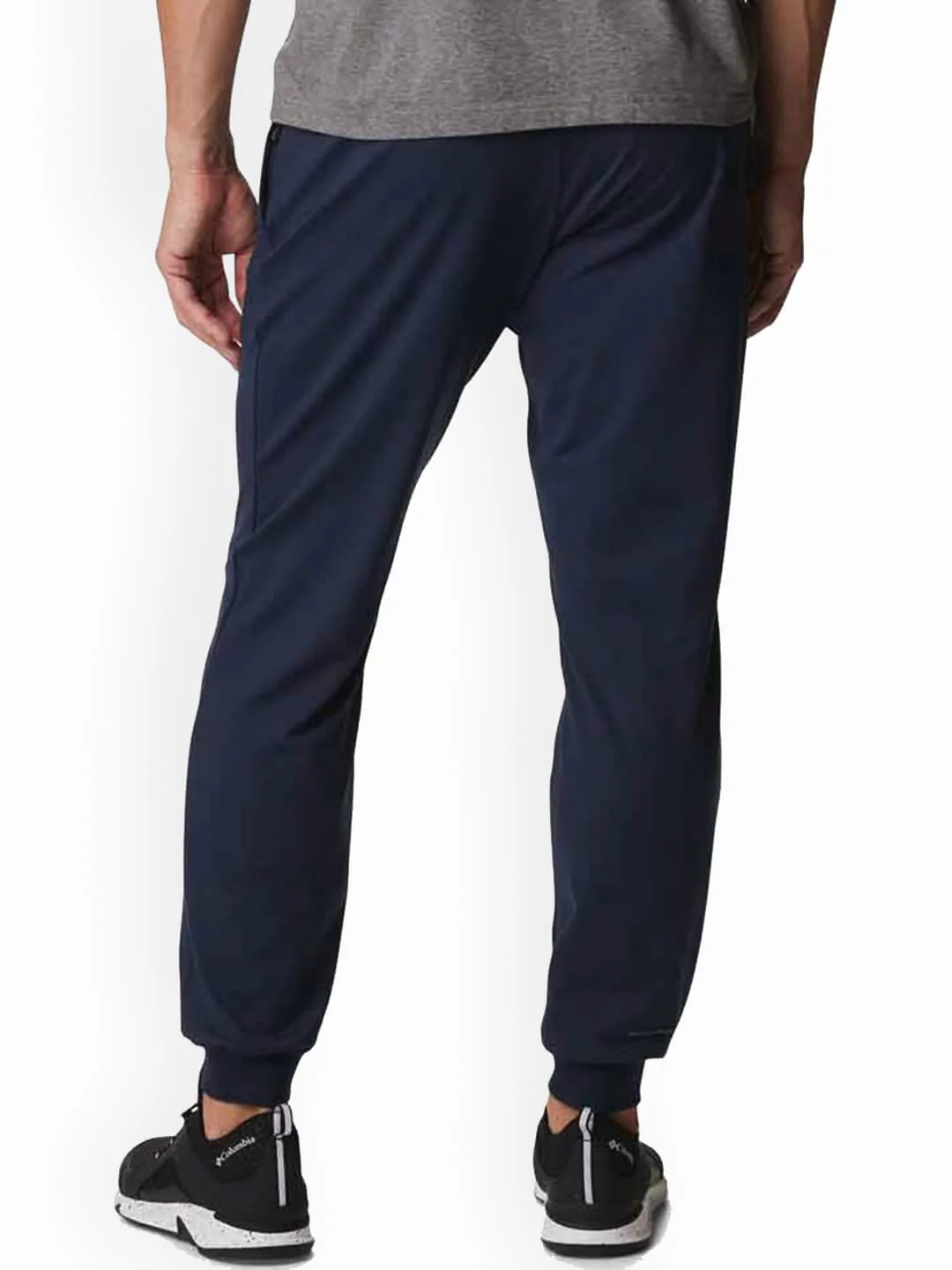 Columbia Men Blue Tech Trail Knit Jogger - Image 3